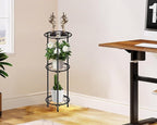 CASIMR Plant Stand Indoor Outdoor, Metal Rustproof Flower Shelf 3 Tier 32.3 inch - Image 6