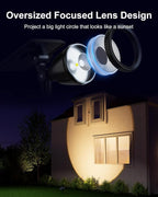 Solar Powered Spot Lights Outdoor Waterproof Super Bright LED Yard Spotlights - Image 2