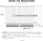 Waterproof Outdoor Curtain W105 x L95 - Image 6