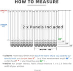 Waterproof Outdoor Curtain W105 x L84 - Image 6