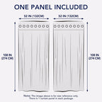 PureFit Outdoor Curtains for Patio Waterproof Weatherproof, UV Resistant - Image 6