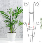 ZOUTOG Trellis for Climbing Plants Indoor 4 Pack 30 Inch, Rustproof Metal - Image 2