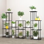 Twhep Tall Multi Tier Plant Stand, 13 Tiers Multifunctional Plant Stands - Image 9