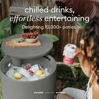 Veradek Kona Cooler Side Table – 2-in-1 Outdoor Patio Side Table w/Cooler | - Image 7