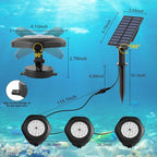 Solar Pond Lights, 18 LED Super Bright RGB LED Underwater Spotlights Color - Image 5