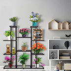 MTB Garden 4 Tier 11 Potted Metal Large Plant Stand - Image 3