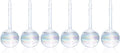 Clear Plant Watering Globes Set of 6 by MissionGallery