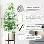 ZOUTOG Trellis for Climbing Plants Indoor 4 Pack 30 Inch, Rustproof Metal - Image 3
