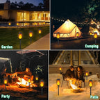 IkeeRuic Solar Lights Outdoor, Solar Torch Light - Image 2