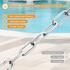 Lazy Daze Hammocks 10.5 FT Double 2 Person Caribbean Rope Hammock, Hand Woven - Image 7