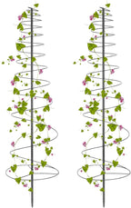 Trellis for Climbing Plants Outdoor, 2 Pack 73inch Tall Plants Trellis Support by Daneried