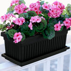 The HC Companies Venetian Window Planter Box w/Drain Plug - Image 2