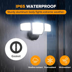 LUTEC 80W Dusk to Dawn Flood Lights Outdoor, 9000LM Super Bright LED Security - Image 5