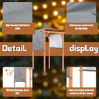 Universal Pergola Replacement Canopy Outdoor Canopy Shade Cover Waterproof - Image 3
