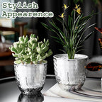 2 Pack 6 inch Self Watering Pots Planters - Image 9