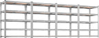 REIBII 2020LBS Garage Shelving Heavy Duty Metal Shelving 5 Tier Storage Shelves by REIBII