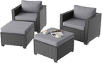 Aoxun 4 Piece Patio Furniture Set - Image 8