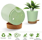 Self Watering Pots, 7/6.5/6/5.5/5/4 inch Flower Pots - Image 3