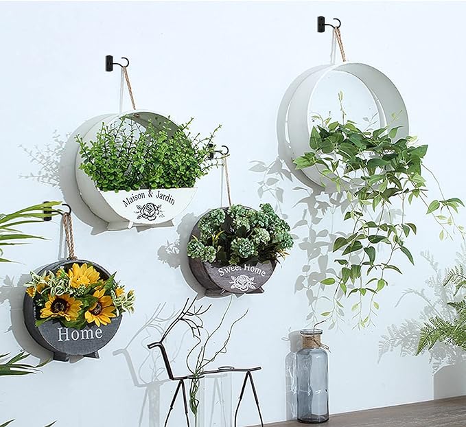 2.5in Ceiling Hooks for Hanging Plants 20Pack Black - Image 4