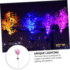 balacoo Led Solar Garden Light Plant Shaped Outdoor Lamp Ornament - Image 8