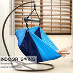 Hammock Chair, Portable Outdoor Hanging Rope Swing, Max 500 Lbs, Collapsible - Image 2