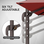 9x12FT Cantilever Patio Umbrella - Image 5