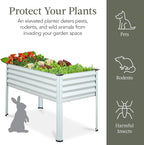 Best Choice Products 48x24x30in Galvanized Raised Garden Bed, Metal Elevated - Image 6