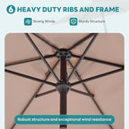 OLIXIS 7.5ft Patio Umbrella - Image 3