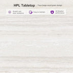 PURPLE LEAF 11 Pieces Outdoor Dining Set Patio Table and Chairs Set Aluminum - Image 5