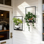 Wall Plant Holder Window Plant Shelves Set of 2, Wall Planters - Image 2