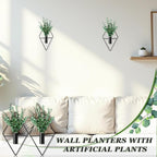 2 Pieces Wall Decor Hanging Planters - Image 5