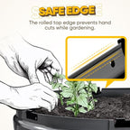 KING BIRD Raised Garden Bed Kit 2025 Upgraded Quick-Setup Galvanized Planter - Image 7