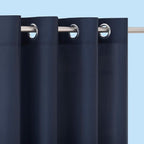 Sun Zero Marina Indoor/Outdoor UV Protectant Energy Efficient Grommet Curtain - Image 2