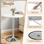 Shahoo Bar Table, Adjustable Height Pub Table 27.4-36 Inches, Cocktail Table - Image 5