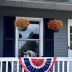 13 inch Hanging Planters for Indoor Plants, 2 Pack Planters for Outdoor Plants - Image 7