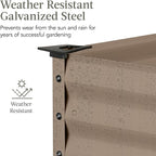 Best Choice Products 48x24x30in Galvanized Raised Garden Bed, Metal Elevated - Image 4