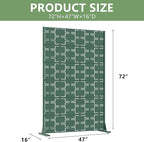 Casaphoria Metal Privacy Screen Outdoor, Drakgreen-Square - Image 4