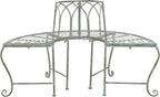SAFAVIEH Outdoor Furniture Collection – Abia Antique Dark Green Distressed - Image 5