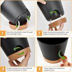 Planters for Indoor Plants 7/6.5/6/5.5/5 Inch, Self Watering Flower Pots - Image 4