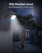 JACKYLED Upgraded Solar Flood Lights Outdoor Motion Sensor, 1000 Lumens Dusk to - Image 7