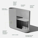 Veradek Demi Series Span Planter - Image 2