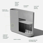 Veradek Demi Series Span Planter - Image 2
