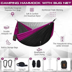 Camping Hammock, Portable Hammocks - Image 2