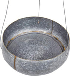 Creative Co-Op Grey & Gold Hanging Iron Planter - Image 6