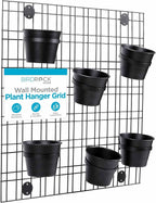 BIRDROCK HOME 6 Pot Garden Wall Grid by BIRDROCKHOME