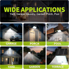 184 LED Solar Lights Outdoor, Waterproof Solar Motion Sensor Flood Lights - Image 7