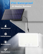 Outdoor Solar Lights, Split Solar Motion Sensor Outdoor Lights - Image 5