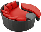 Modway Taiji Outdoor Wicker Patio Daybed - Image 4