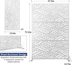 Outdoor Privacy Screen, Freestanding Privacy Fence Panels - Image 2