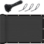 UPGRADE Fence Privacy Screen 5' x 25' Fence Commercial Shade Cover by UPGRADE